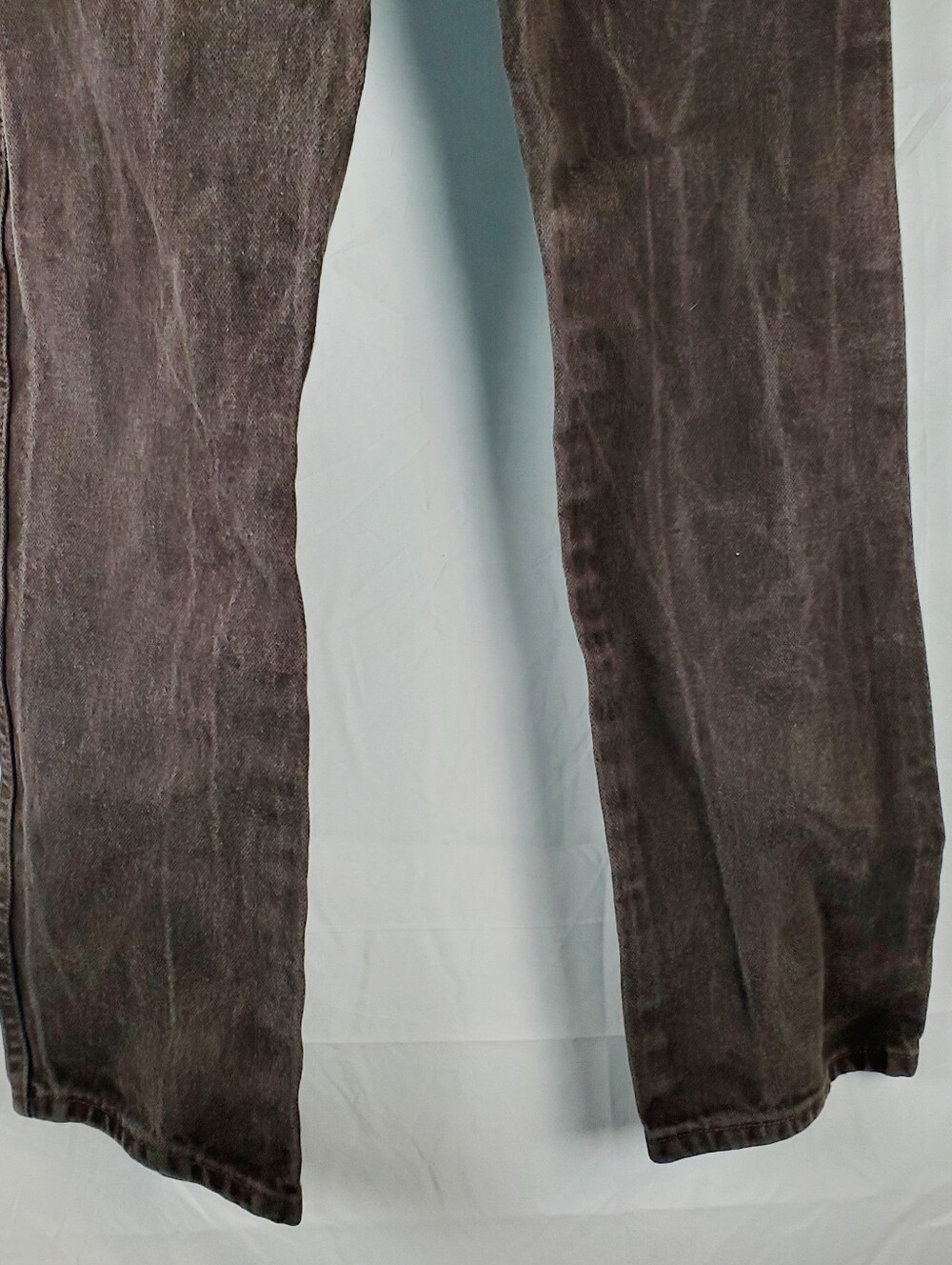 Vintage Wrangler 16 Slim Black Straight Leg Jean - Picture 6 of 9